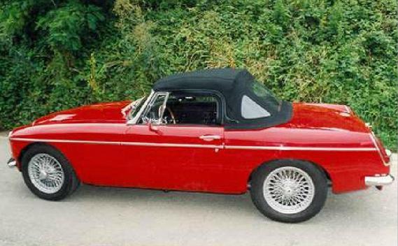 Rode MGB Zele
