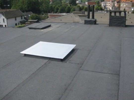 Plat dak herstellen bij lekkage Oelegem, Antwerpen