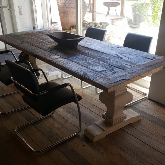 Voorraadpotten, Oude kruiken, Tafels op maat, Maattafels massief hout, Maattafels oud hout, Tafels op maat, Tafels op maat gemaakt, Horecatafels op maat, Horeacameubelen op maat, Tuintafels op maat  in Hasselt, Limburg