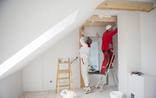 Afwerkingsbedrijf, Gyprocwerken, Platte daken, Hellende daken, Dakisolatie, Plaatsen van valse wanden, Pleisterwerken, Stukadoor, Schilder, Opritten en terrassen in Sint Margriete, Oost-Vlaanderen