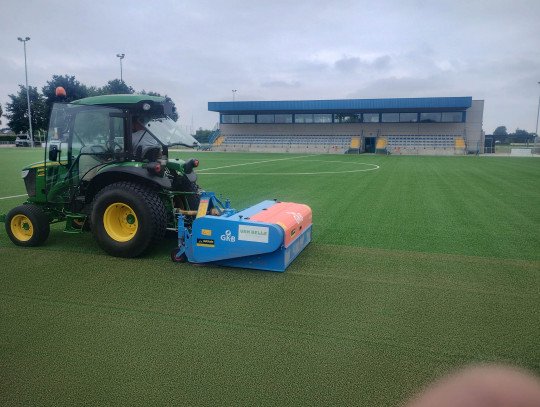 Aanleg en onderhoud voetbalveld Heestert, West-Vlaanderen