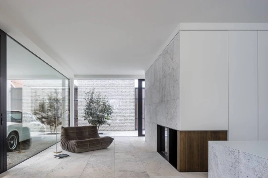 Gietbeton voor woningen Lummen, Limburg