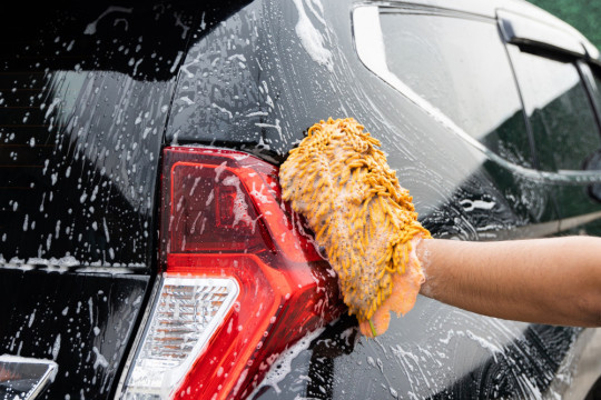 Carwash op locatie Linter, Vlaams-Brabant