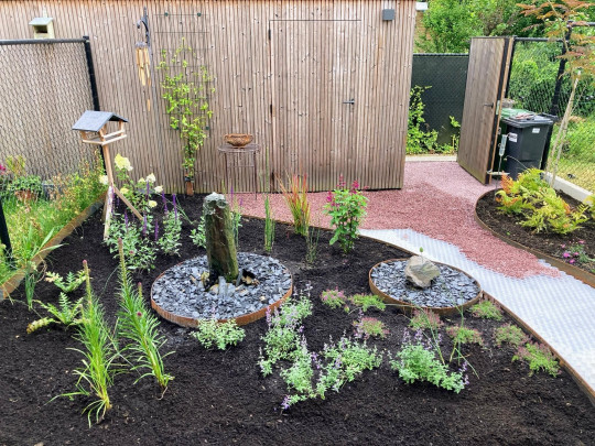 Sierbeplanting tuin Lievegem, Oost-Vlaanderen