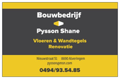 Bouwbedrijf Pysson Shane, Alveringem