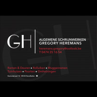 Schrijnwerker voor ramen en deuren - Ramen en Deuren Gregory Heremans, Harelbeke